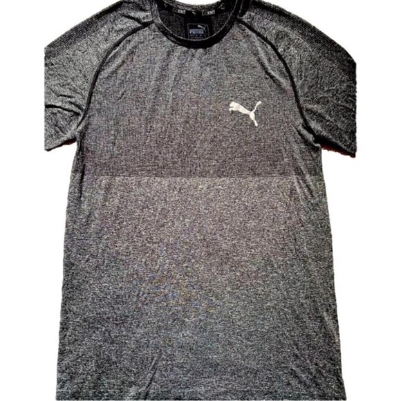 PUMA Men’s Small Lightweight EVO-Knit Dri Fit Athletic Top, EUC - Picture 1 of 4